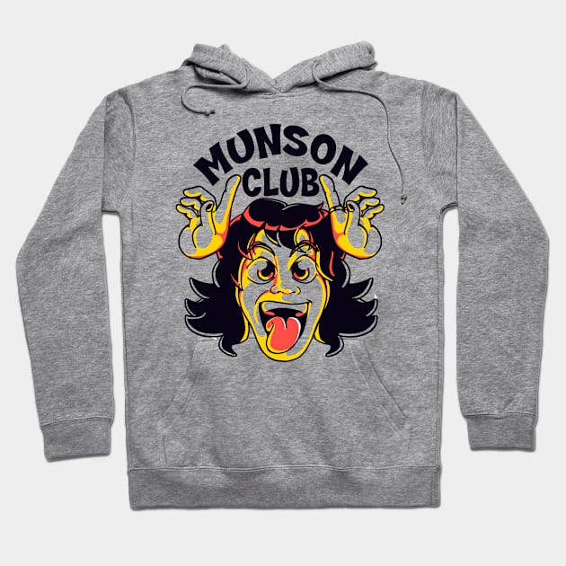 Munson Club Hoodie by fitasartwork